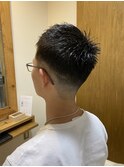 MEN’S HAIR/サーフカール/刈り上げセンターパート/宝塚