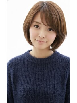 レウナ 外苑前(Reuna) 30代40代大人可愛いボブ　大人ボブ　前髪