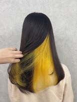 アン ブリーチ 大宮駅東口店(UN BLEACH)&nbsp;ブリーチ２回インナーイエローカラー♪