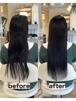 シゲ 自由が丘店(SHIGE)&nbsp;縮毛矯正まではしたくない方へ｜髪質改善トリートメント＋カット