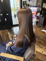 ガルボ ヘアー(garbo hair)&nbsp;ブリーチなしカラー 10代20代 ブラウン ラテカラー モカブラウン