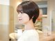 ジーナ 西荻窪(Zina)の写真/[#小顔］【ReFaファインバブルVEENA◆似合わせカット+アイロン仕上げ￥5400】旬な抜け感ショートならZinaで