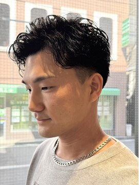 ハイプ メン 藤沢(HYPE MAN) フェザーパーマニュアンスパーマ毛流れパーマメンズパーマ