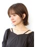 【平日限定で美髪チャージ】小顔補整カット＋艶カラー＋水素Tr