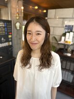 ファスナー(fustener)&nbsp;ロング×パーマ