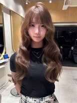 ソラス 緑地公園店(SOLAS) ロングヘアー/wカラー/ヘアスタイル