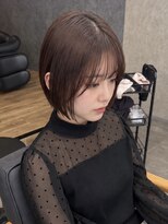 コク 千葉駅西口(COQU)&nbsp;ミニボブ/ 髪質改善/千葉【積田佳奈】
