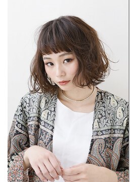 シーズンズ キノカ 三軒茶屋店(SEASONS 季の香) フリリィ,ボブ×グレージュ【seasons季の香三軒茶屋店】