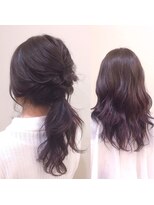 ヘアー ラヴワン 大泉(hair love One)&nbsp;パープルグラデーション
