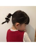 [riganuts 王子]女の子☆アレンジポニーテール２
