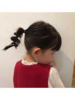 リガナッツ 王子店(Riganuts)&nbsp;[riganuts 王子]女の子☆アレンジポニーテール２