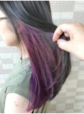 *+aimerが叶える...インナーカラー×ピンクパープル*
