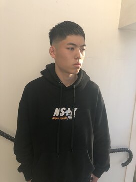 タイドヘアー(tide hair) フェード×ベリーショート