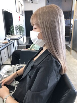 エイト ヘアサロン 渋谷本店(EIGHT) パールホワイト_新田 廉_0161