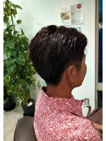 美容室ぱふ 土浦店&nbsp;オールバック×ツーブロック