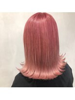 エイト ヘアサロン 渋谷本店(EIGHT)&nbsp;ベビーピンクカラー