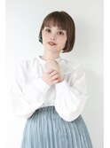 ヘアリゾート粋dua新宿南口*黒田麻実子*《ナチュラル/ミニボブ》