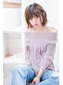 低温デジタルパーマ　ナチュラルボブ　20代30代40代　綱島