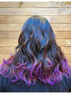 ココチヘアーサロン ヴァイオレットカラー