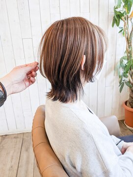 ルモ ヘアー 泉佐野ベイエリア店(Lumo hair) マッシュウルフ・くびれウルフ