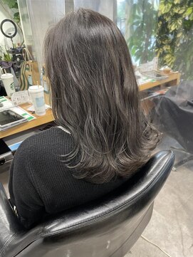 シェル 吉祥寺(shell) 大人かわいい_セミロング_グレージュ