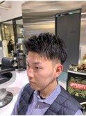 ビジネスショートフェードアップバングF