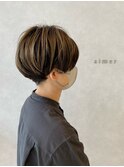 *+aimerが叶える...艶髪×髪質改善カラー×刈り上げ女子*