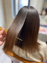 リオールヘア 北千住(LIOR.HAIR)&nbsp;大人かわいい光り輝く髪質改善ヘアエステ小顔美髪グレージュ
