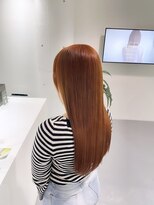 レフ(LEF)&nbsp;パンプキンオレンジ/ダブルカラー/ケアブリーチ/ハイトーン