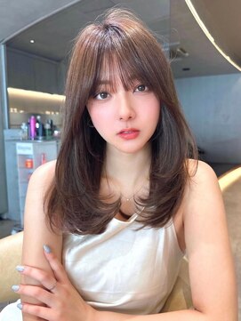 マシェリー バイ ロンド 金山(Ma cherie by Lond) 前髪顔周りレイヤーカット×エアリーロング×美髪髪質改善