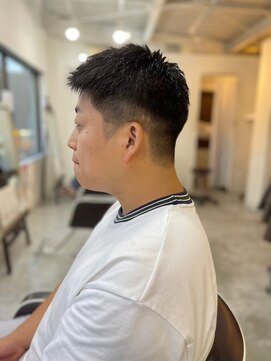 ソイクフ(SOY KUFU) MEN'SHAIRアッシュブラックベリーショートダークアッシュ