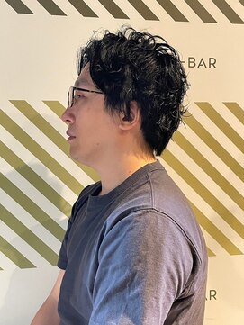 バーバーバー アカバネ(BARBER-BAR AKABANE) 働く男のボリュームダウンにポイントパーマ