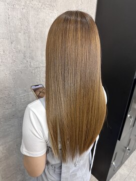 スキル 石岡(SKILL) 髪質改善ストレート/ニュアンスカラー