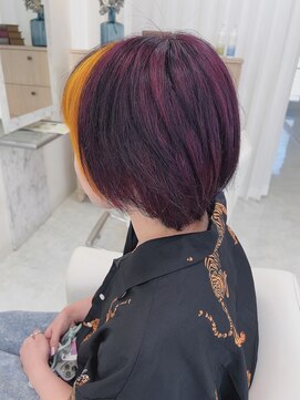 シュウ 碧南店(Shu) パープルメッシュ