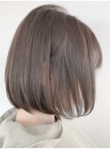 ☆ナチュラルボブ×前下がりボブ×ストレートボブ×ラベージュ☆