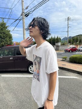 ヘルブラウ ヘアーデザイン(hellblau hair design) メンズパーマ