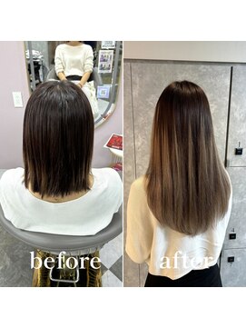 ガルボヘアー 名古屋栄店(garbo hair) #名古屋#栄#プルエクステ#エクステ#グラデーション#デザイン