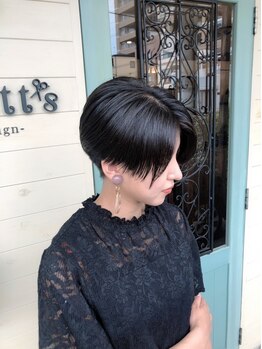 ラピッツヘアデザイン(la Pitt's hair design)の写真/可愛い雰囲気のショートも大人キレイなショートもお任せ！骨格や髪質を見極め、再現性が高く扱いやすい◎