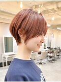 ショートヘア/ショートボブ/丸みショート