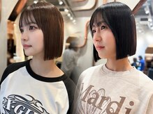 ボブと言えば！王道人気「切りっぱなしボブ」360度均一な長さが美しい！忙しい朝もセットが簡単！[錦糸町]