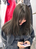 ニトバイアンキシム(nit by ahnkism) 【レイヤーカット】韓国ヘア顔まわりカット髪質改善堀江