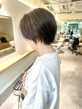 ベコ(Beco) 丸みショート◎30代40代50代/白髪ぼかしカラー/白髪活かし