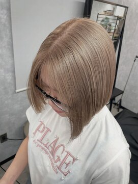 イデアル(Ideal) ボブ/ミニボブ/切りっぱなしボブ/外ハネ/外ハネボブ/前下がり