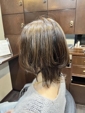 髪の美院 シャルマン ビューティー クリニック(Charmant Beauty Clinic) ウルフボブスタイル
