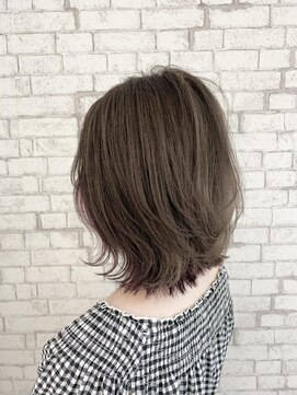 ヘアーアンドメイク ニューヨークニューヨーク 姫路店(Hair&Make NYNY) レイヤースタイル×バイオレットカラー/インナーカラー