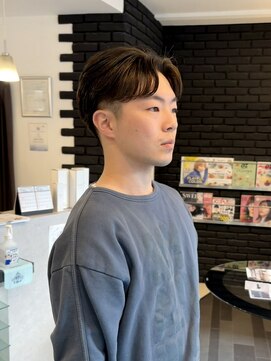 ヘアーアンドカラー ルジャルダン 葛西店(le jardin) 爽やかなセンター分けメンズスタイル!