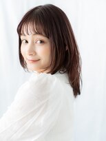 ドクターズ サロン ラブ(Dr's Salon LAB)&nbsp;ツヤ髪暖色系カラー先パーマレイヤーロングj古河10代20代30代