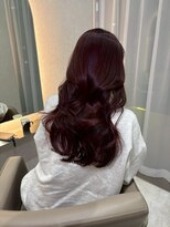 ジーナ  札幌大通(Zina)&nbsp;美髪＊暗髪ワインレッド＊髪質改善トリートメント＊Zina札幌大通