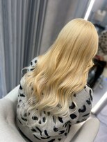 シャルム バイ アローズ 久留米店(CHARM BY AROSE)&nbsp;10代20代30代ハイトーンカラー☆ゆるふわパーマ