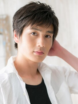 モッズヘア メン 新所沢店(mod's hair men) 社会人ブラック王道ビジネススーツ短髪ベリーショートe新所沢